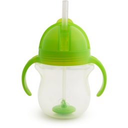 Munchkin Click Lock™ Tip & Sip Cup with straw with weight Green 6 m+ 207 ml