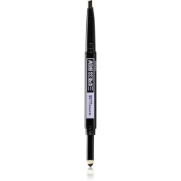 MAYBELLINE NEW YORK Express Brow Satin Duo Eyebrow Pencil and Powder double shade 04 - Dark Brown