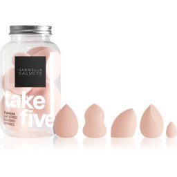 Gabriella Salvete Tools Take Five Applicator Set for the face shade Light Orange