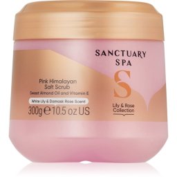 Sanctuary Spa Lily & Rose Collection Resurfacing Body Scrub with floral fragrance 300 g