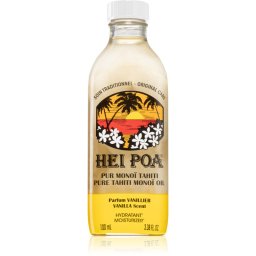 Hei Poa Pure Tahiti Monoï Oil Vanilla Multi-Functional Oil for body and hair 100 ml
