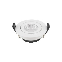 Sigor LED recessed ceiling spot Diled, Ø 8.5 cm, 6 W, 3,000 K, white