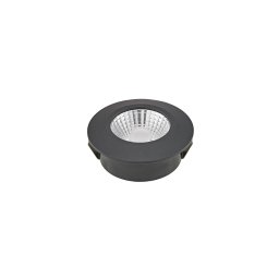 Sigor Diled LED recessed ceiling spotlight, Ø 6.7 cm, dimmable, black