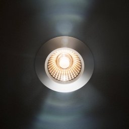 Sigor Diled recessed LED ceiling spotlight, Ø 6.7 cm, Dimmable, white