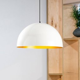 Opviq Pendant light Berceste 234-S Ø50cm white/gold