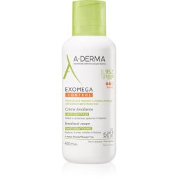 A-Derma Exomega Control Emollient Cream Body Cream for very dry sensitive and atopic skin 400 ml