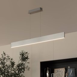 Lindby Tinkodara LED pendant light, dining room, aluminium
