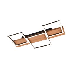 Trio Lighting Harper LED ceiling lamp with three squares