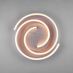 Trio Lighting LED ceiling light Caya, dimmable, aluminium