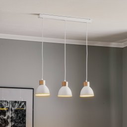 Envostar Tira pendant light, 3-bulb, white
