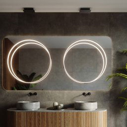 SOLLUX LIGHTING LED pendant light Rio 55, vertical 3,000 K black