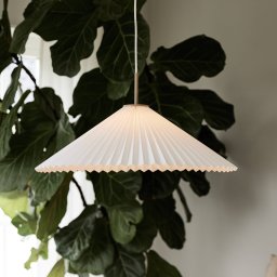 PR Home Dora pendant light, Ø 60 cm, paper, white
