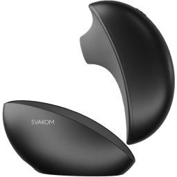 Svakom Pulse Galaxie Clitoral Stimulator Black 11 cm