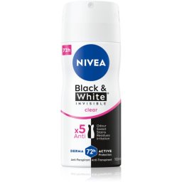 NIVEA Invisible Black & White Clear Antiperspirant in a spray W 100 ml