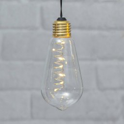 STAR TRADING Glow vintage LED decorative light with timer clear