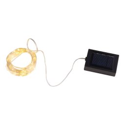 Globo Ece solar string lights transparent 13.5 metres