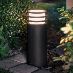 Philips Hue Lucca LED pedestal light, black, smart