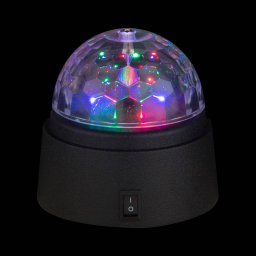 Globo Disco LED table lamp with colourful light