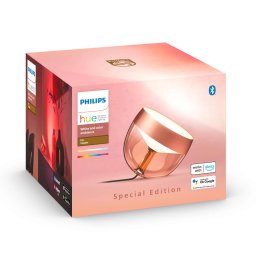 Philips Hue Iris WACA LED table lamp, copper