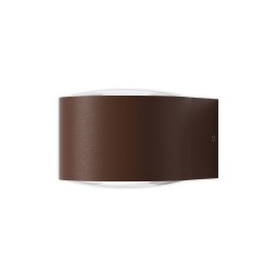 LOOM DESIGN Frey LED wall light IP65 2x6W corten