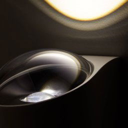 LOOM DESIGN LED outdoor wall light Saga, up/down, corten