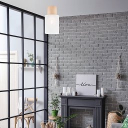 Envostar Asolita ceiling light fabric shade white