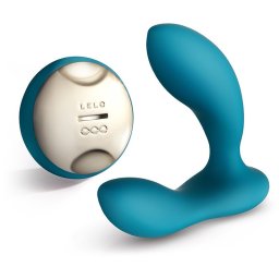 Lelo Hugo Prostate Massager Butt Plug vibrating Ocean Blue 11.5 cm