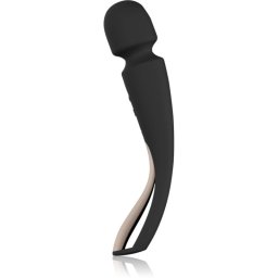 Lelo Smart Wand 2 Medium Massage Wand and Vibrator Black 22 cm