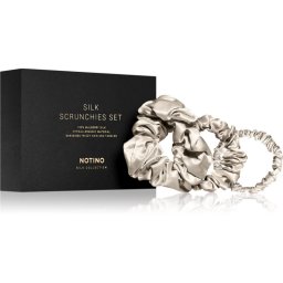 Notino Silk Collection Scrunchie Set set of silk scrunchies shade Cream
