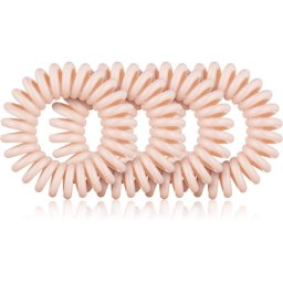 BrushArt Hair Rings Hair Elastics Nude 4 pc