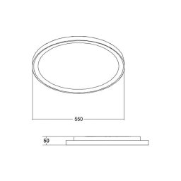 BRUMBERG Sunny Maxi LED ceiling lamp RC CCT white