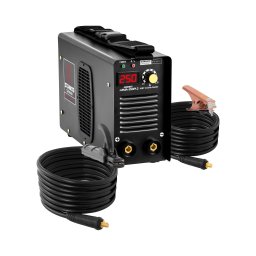 Arc Welder - 250 A - 8 metre cable - hot start - PRO