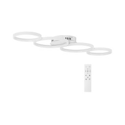 Ceiling Light - 4 circles - 50 W - remote control