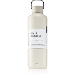 Equa Timeless stainless water bottle colour Off White 1000 ml