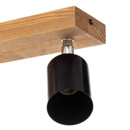 Envostar Alara spot 2-bulb pine brown