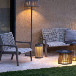 Les Jardins LED floor lamp Rop&Strip height 40 cm, 3,000 K, 500 lm
