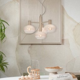 IT´S ABOUT ROMI IT'S ABOUT ROMI Bologna pendant light, milk white, 4-bulb