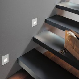 Paulmann LED recessed wall light EDGE, white