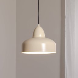 ALDEX Mille pendant light, 1-bulb, cream