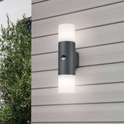 Trio Lighting Hoosic - outdoor wall light with motion detector