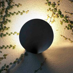 FARO BARCELONA Lotus LED outdoor wall light in anthracite