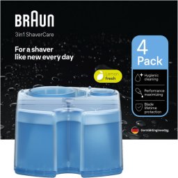 Braun CCR Refill LemonFresh Cleansing Dock Cartridges with aroma Lemon Fresh 4 pc