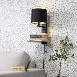 IT´S ABOUT ROMI IT'S ABOUT ROMI Florence, 1-bulb lampshade black