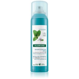 Klorane Organic Mint Dry Shampoo for hair exposed to air pollution 150 ml