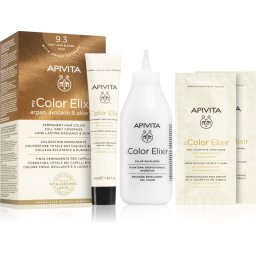 Apivita My Color Elixir Hair Color ammonia-free shade 9.3 Very Light Blonde Gold 1 pc