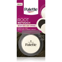 Schwarzkopf Palette Compact Root Retouch Hair Corrector Re - Growth And Grey Hair with powder effect shade Brown 3 g