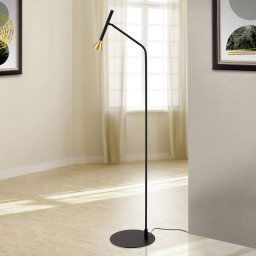 ORION Odeon LED floor lamp, height 147 cm, metal