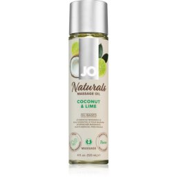 System JO NATURALS COCONUT & LIME Massage Oil 120 ml