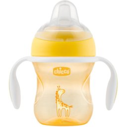 Chicco Transition Cup Yellow Cup with handles 4 m+ 200 ml