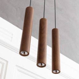 UMAGE Chimes hanging light, dark oak